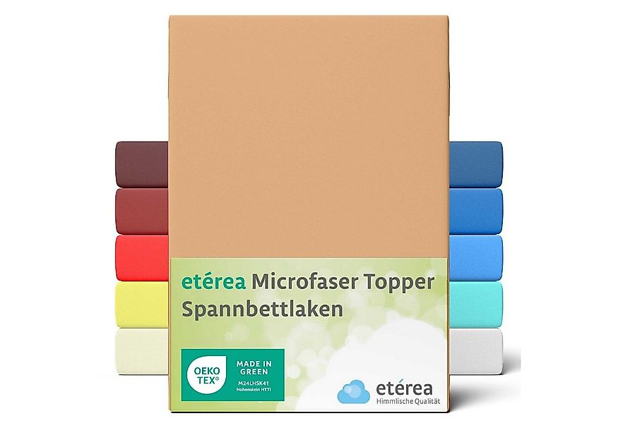 etérea Himmlische Qualität Spannbettlaken etérea Microfaser Topper Spannbet günstig online kaufen