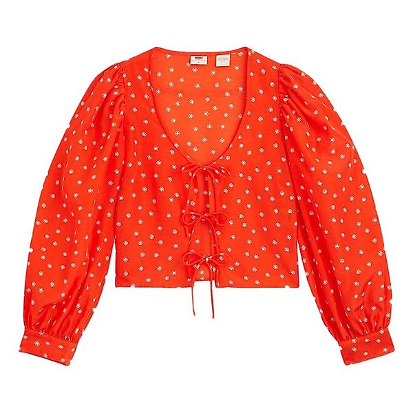Levi´s ® Fawn Tie Bluse XL Daisy Foulard Enamel Orange günstig online kaufen