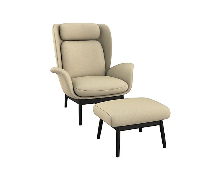 FLEXLUX Ohrensessel »Padova Scandic Design Sessel, erstklassiger Sitz- und günstig online kaufen