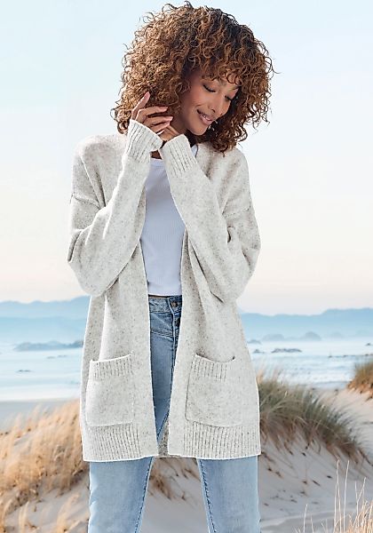 Vivance Strickjacke Set, mit Schal, aus kuscheliger Strickqualität, Cardiga günstig online kaufen