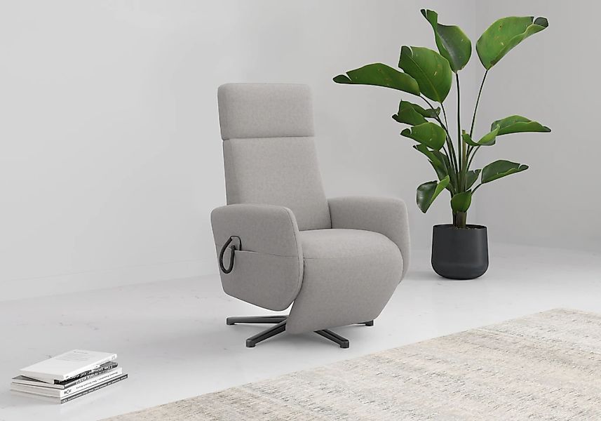 Home affaire TV-Sessel "Rochelle, inkl. Kopfteilverstellung & 360 Drehfunkt günstig online kaufen