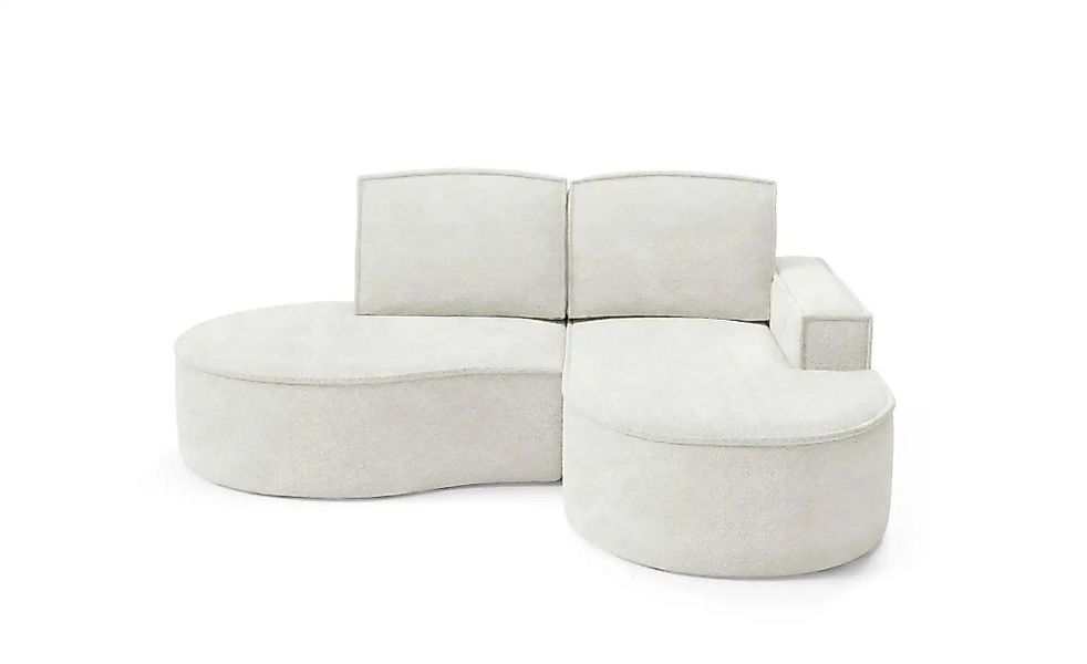 Ecksofa  Flow ¦ weiß ¦ Maße (cm): B: 210 H: 88 Polstermöbel > Sofas > Eckso günstig online kaufen