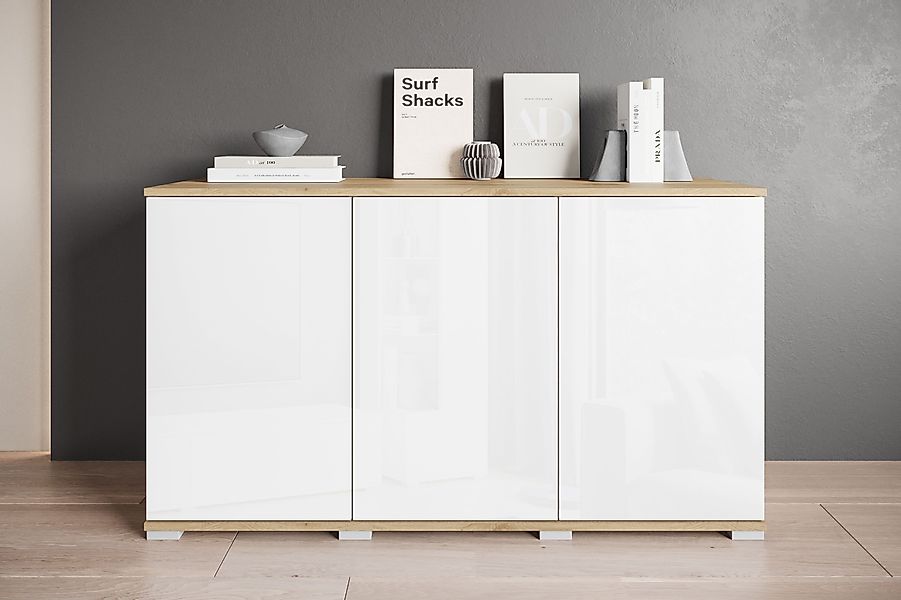 INOSIGN Sideboard Kenia, moderne grifflose Kommode günstig online kaufen
