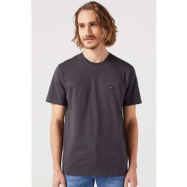 Wrangler  T-Shirts & Poloshirts 112351320-FADED BLACK günstig online kaufen