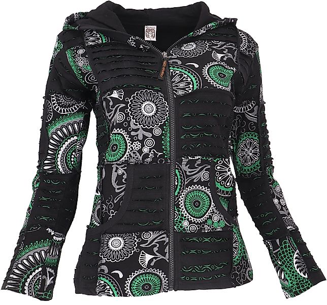Guru-Shop Langjacke Goa Patchwork Jacke, Boho günstig online kaufen