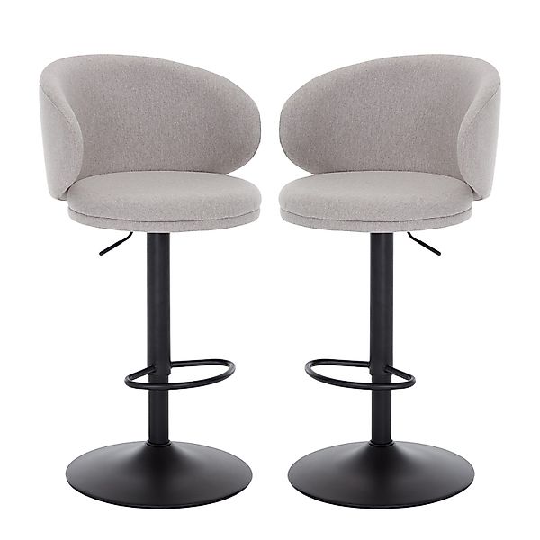 WAHSON OFFICE CHAIRS Barhocker Leinen Tresenhocker günstig online kaufen