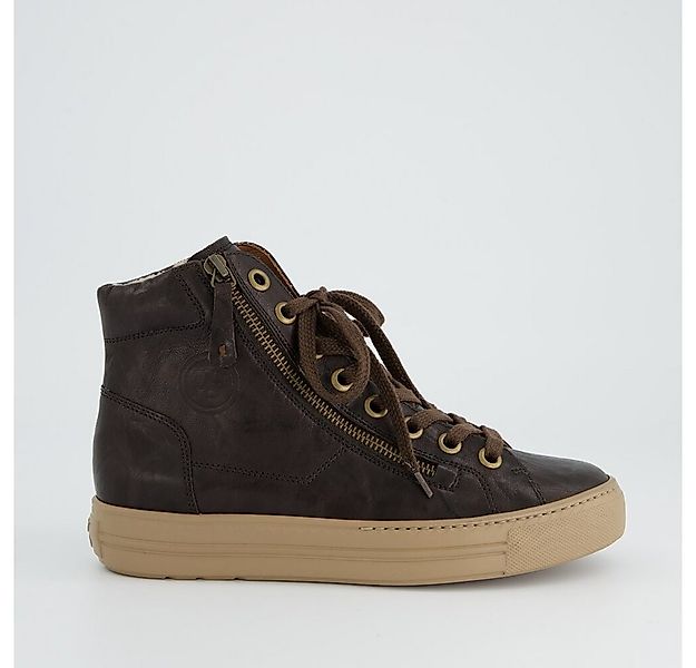 Paul Green Paul Green - Hightop-Sneaker - Braun Schnürschuh günstig online kaufen