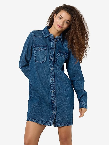 Noisy may Jeanskleid "NMNEW SIGNE L/S DENIM DRESS VI002MB LX" Brusttaschen günstig online kaufen