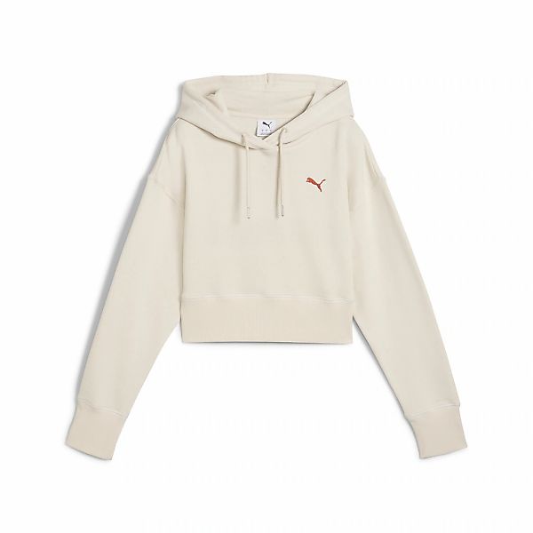 PUMA Hoodie "PREMIUM ESS Relaxed Fit Hoodie mit Grafik Damen" günstig online kaufen
