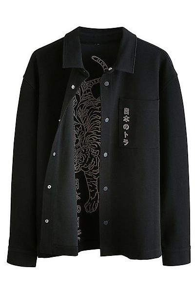 Next Kapuzenpullover Rundhals-Sweatshirt mit Grafik (1-tlg) günstig online kaufen