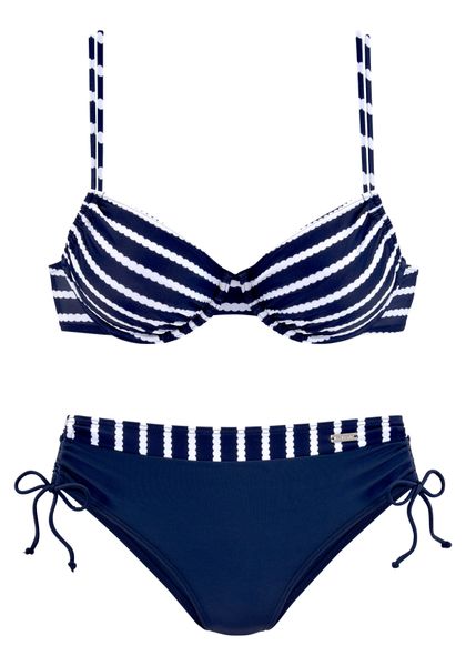 LASCANA Bügel-Bikini mit höherer geschnittener Bikini-Hose günstig online kaufen