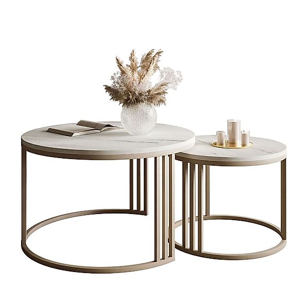 Lookway Couchtisch LORI 2in1 MATT, runder günstig online kaufen