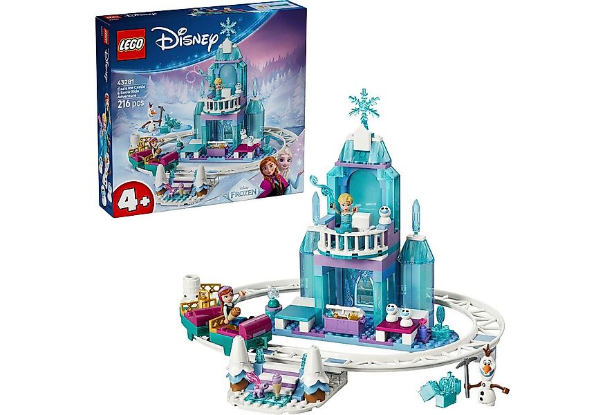 LEGO® Elsas Schlittenfahrt um den Eispalast (43281), LEGO Disney Princess K günstig online kaufen
