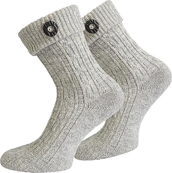 normani Trachtensocken Trachtensocken mit Knopf (1 Paar) Traditionelles Zop günstig online kaufen