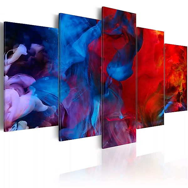 Wandbild - Dance of Colourful Flames günstig online kaufen