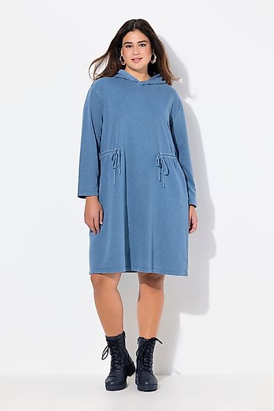 Ulla Popken Midikleid Hoodiekleid A-Linie Sweat günstig online kaufen