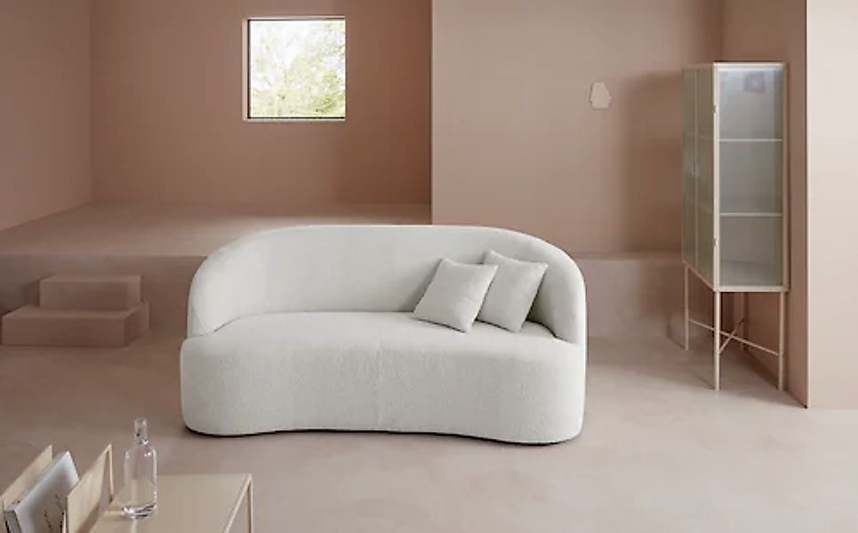 LeGer Home by Lena Gercke 3-Sitzer "Dilara" gerundete Rückenlehne und Front günstig online kaufen