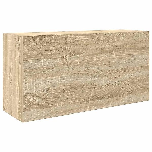 vidaXL Bad-Wandschrank Sonoma-Eiche 80x25x40 cm Holzwerkstoff 860087 günstig online kaufen