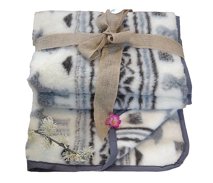 Sheep Dreams Naturhaarbettdecke Schafwolldecke 100% Merino Schurwolle (Elch günstig online kaufen