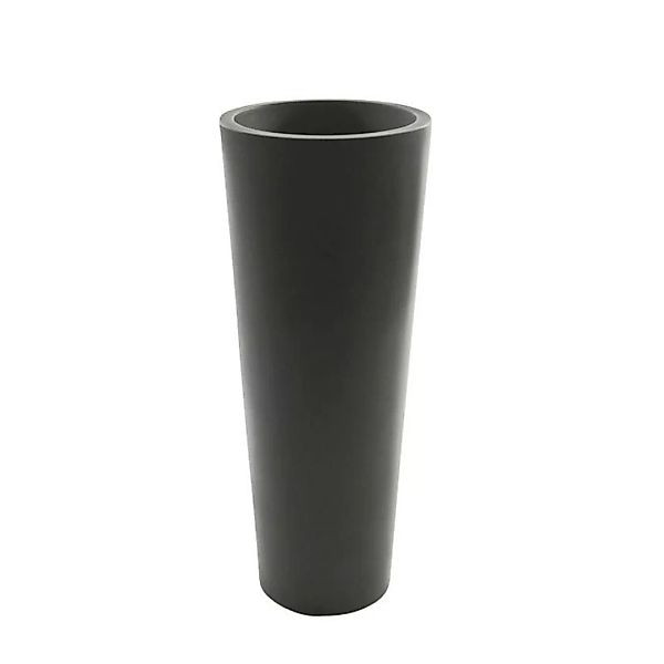 Serralunga - New Pot High Vase/Pflanzgefäß H 90cm - anthrazit/matt/H x Ø 90 günstig online kaufen