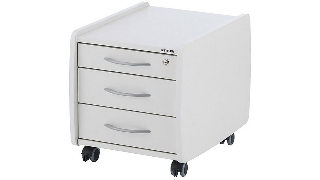 Vladon Aktenschrank Kettler (Rollcontainer Abschließbar) Abschließbar, auf günstig online kaufen