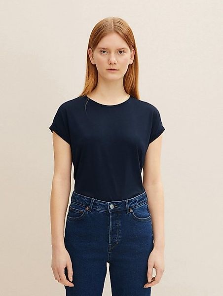 TOM TAILOR Denim T-Shirt Basic T-Shirt günstig online kaufen