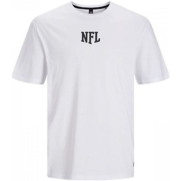 Jack & Jones  T-Shirts & Poloshirts 12206818 BASIC TEE-WHITE RELAXED FIT günstig online kaufen