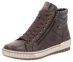 Remonte Schnürboots, Plateau, Schnürstiefelette, Boots in Crash-Optik günstig online kaufen