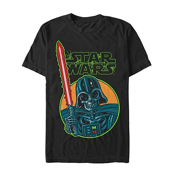 Star Wars - Darth Vader Vader Skull - Halloween - Männer T-Shirt günstig online kaufen