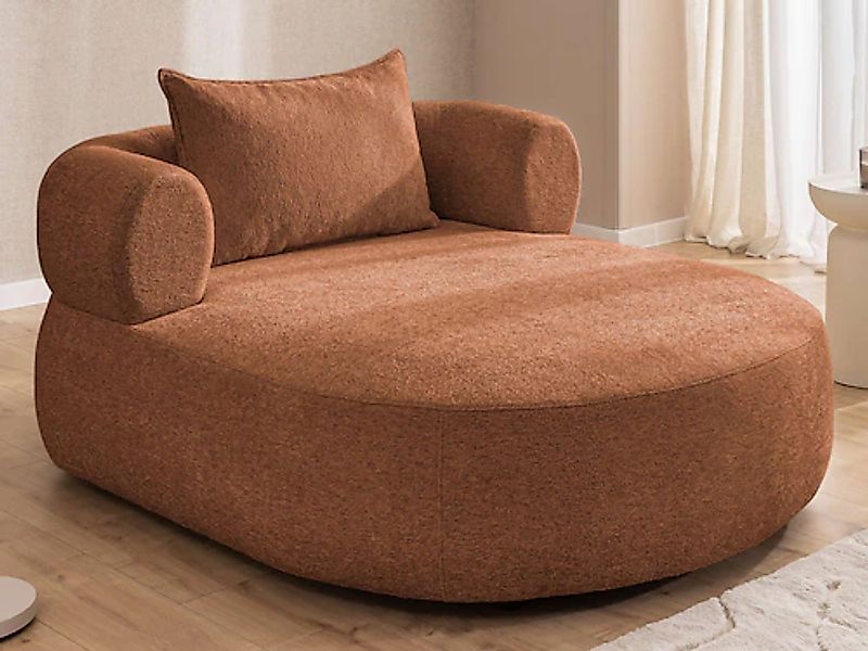Home affaire XXL-Sessel »LUSSAC Loveseat extra tief, große Sitzfläche, Maße günstig online kaufen