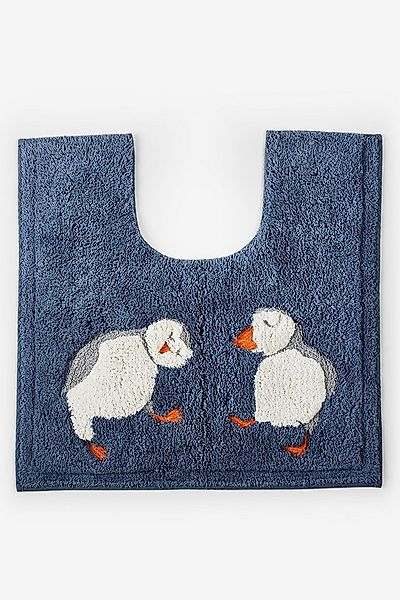 Next Badematte Toilettenvorleger Papageientaucher, Höhe 50 mm, Baumwolle günstig online kaufen