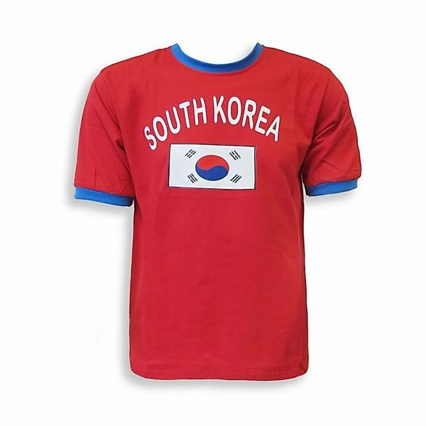 Sonia Originelli T-Shirt Fan-Shirt "South Korea" Unisex Fußball WM EM Herre günstig online kaufen