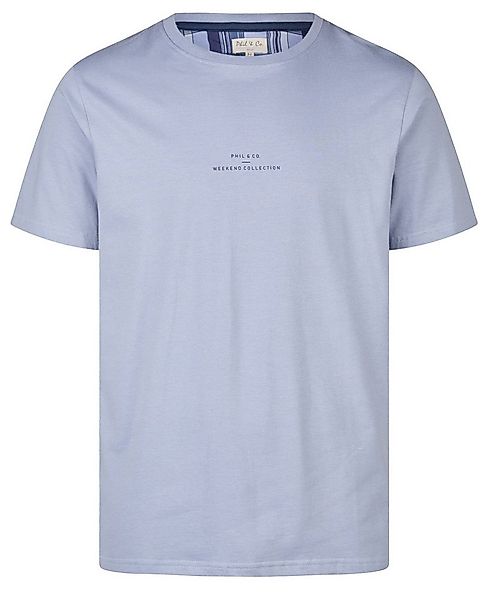 Phil & Co. Pyjamaoberteil Herren Pyjamashirt Kurzarm (1-tlg) Baumwolle günstig online kaufen