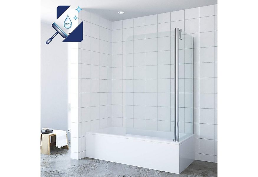 AQUABATOS Badewannenaufsatz Duschabtrennung für Badewanne Badewannenaufsatz günstig online kaufen