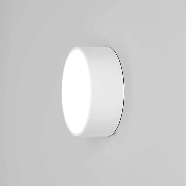 LED Wand- und Deckenleuchte Kea in Weiß 8,1W 566lm IP65 rund 150mm günstig online kaufen