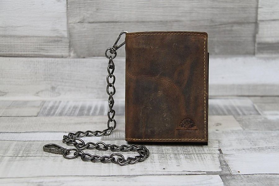 Greenburry Geldbörse Vintage Kombibörse "Save" Kette RFID Leder günstig online kaufen