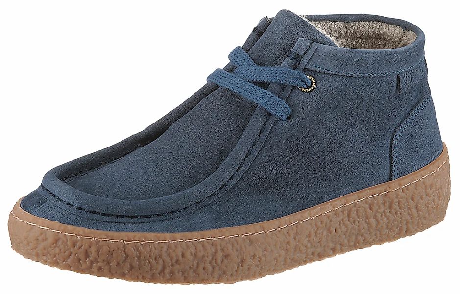 VERBENAS Schnürboots "Britten Serraje", Stiefelette, Plateauboots, Casual-S günstig online kaufen