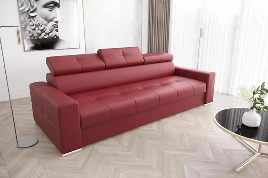 JVmoebel Sofa Moderne 3er Sitz Sofas Zimmer Möbel Weiß Polster Dreisitzer, günstig online kaufen
