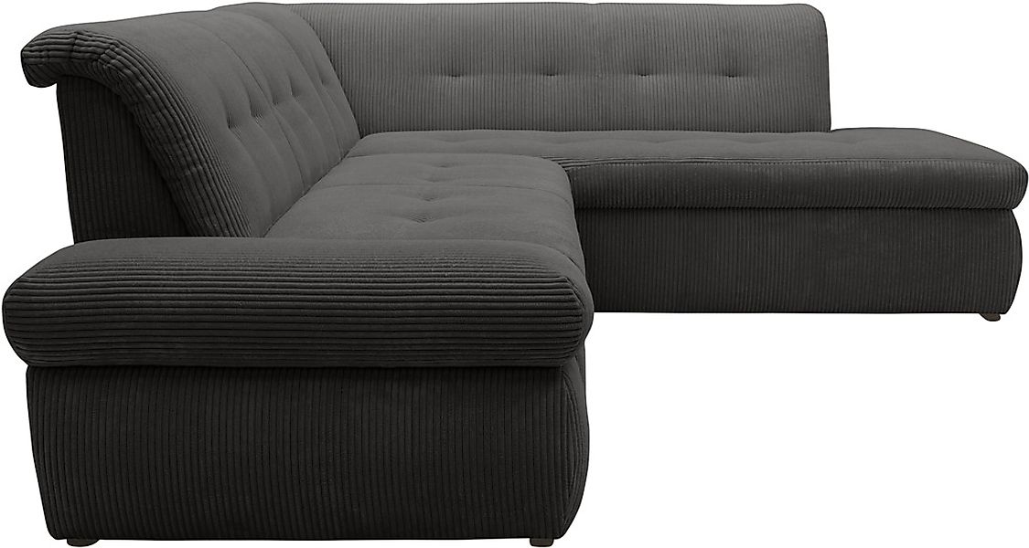 DOMO collection Ecksofa »Moric L-Form«, wahlweise mit Bettfunktion und Arml günstig online kaufen
