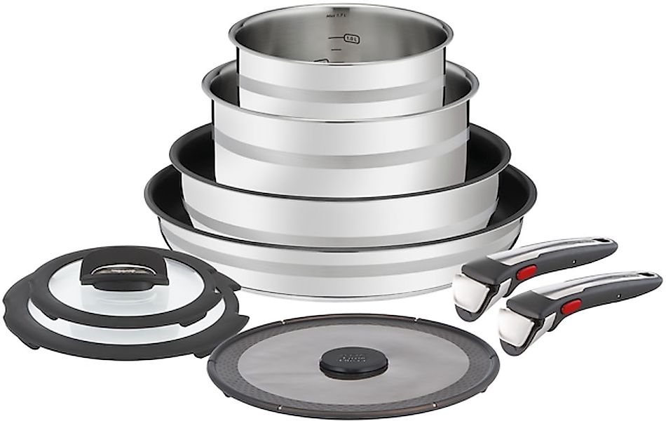 Tefal Pfannen-Set »Jamie Oliver Ingenio Induktions Töpfe Set, Pfannenset« E günstig online kaufen