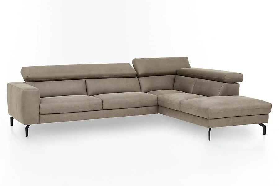 KAWOLA Ecksofa CALINA Sofa beige günstig online kaufen