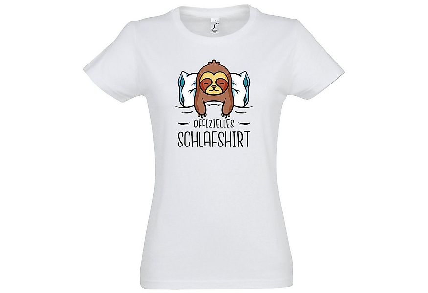 Youth Designz T-Shirt Offizielles Schlafshirt Faultier Damen Shirt mit modi günstig online kaufen