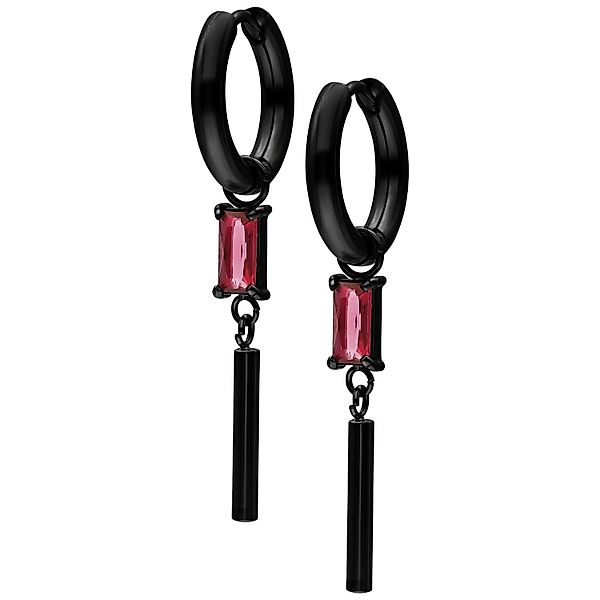 Wildcat Paar Creolen Little Square Crystal günstig online kaufen