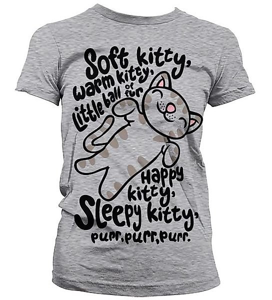 The Big Bang Theory T-Shirt TBBT Soft Kitty Girly Tee günstig online kaufen