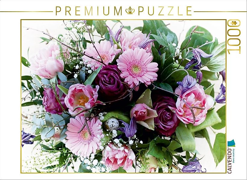 CALVENDO Puzzle CALVENDO Puzzle Bunter Blumenstrauß günstig online kaufen