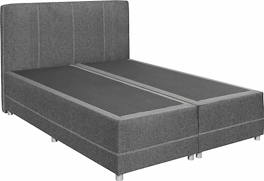 ED EXCITING DESIGN Boxspringbett »Luanda«, wahlweise mit Matratze und Toppe günstig online kaufen