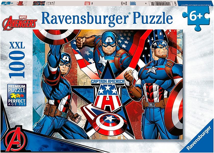 Ravensburger Puzzle Der erste Avenger, 100 günstig online kaufen