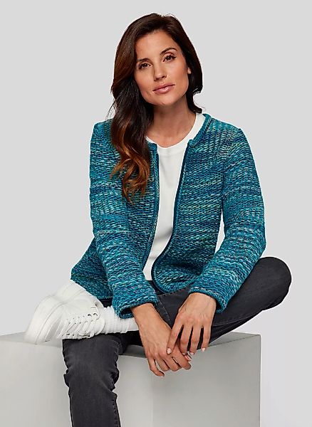 Rabe Strickjacke, mit Reißverschluss günstig online kaufen