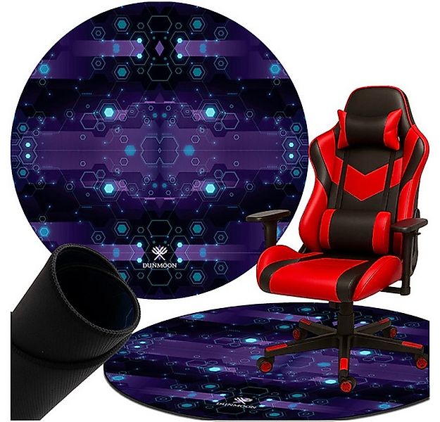 Dunmoon Bodenschutzmatte Bürostuhlunterlage Gaming-Matte, Spar-Set, 1-St., günstig online kaufen