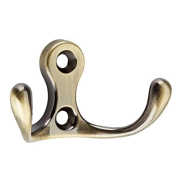 SOTECH Garderobenhaken MAREEN 2 Fach 29 x 51 x 23,5 mm BA 17 mm Brüniert günstig online kaufen